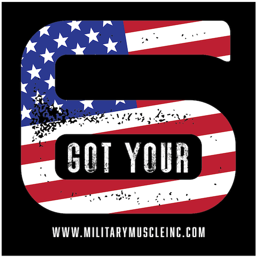 “got Your 6” 5 Inch Vinyl Sticker Flag Print - Got Your 6 (616x960), Png Download