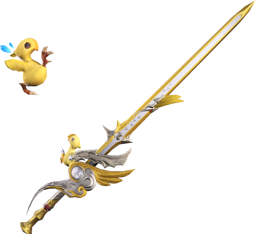 263 × 240 Pixels - Final Fantasy 14 Chicken Knife (842x768), Png Download