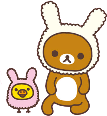 Solo Se Debe Borrar El Fondo Y Listo - Kawaii Rilakkuma Png (395x420), Png Download