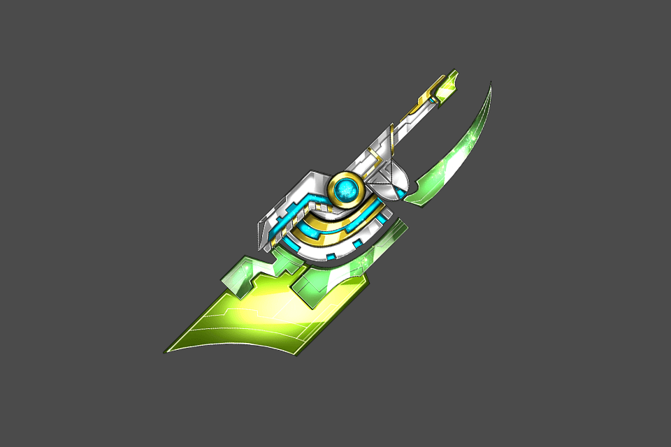 Scaith Knife - Cartoon (960x640), Png Download
