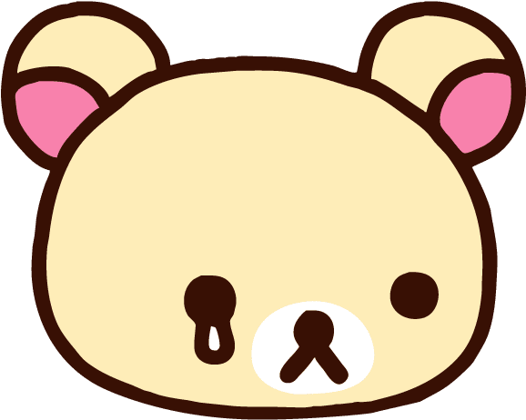 Rilakkuma Stamps Sticker390stamp Line - Love Rilakkuma (600x490), Png Download
