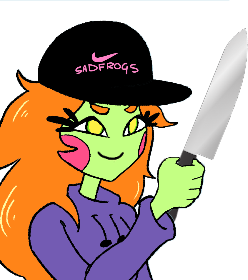 227kib, 1000x1000, Pipi Knife - Pipi Frog (1000x1000), Png Download