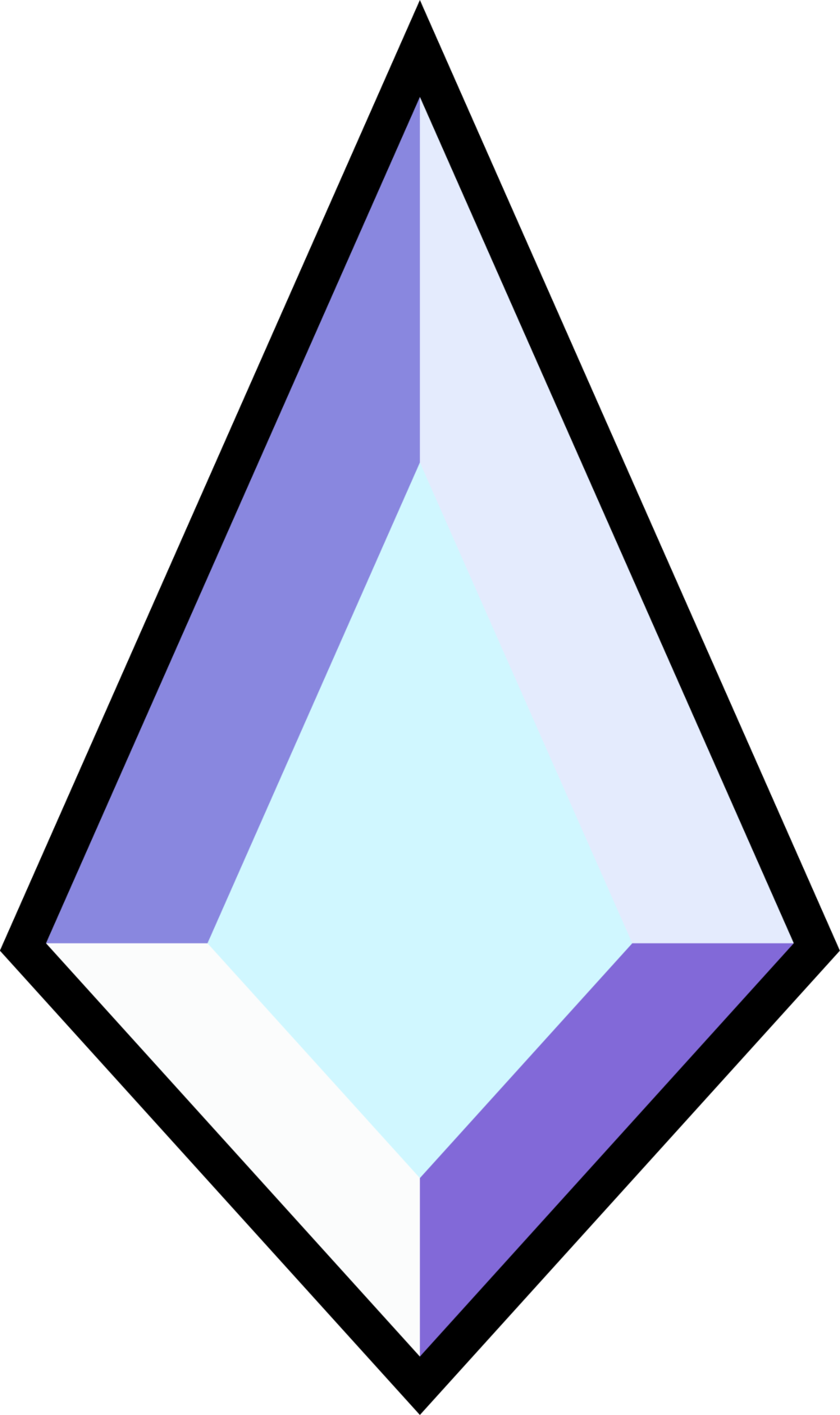 Gems Clipart Blue Diamond - Steven Universe Diamonds Gems (1024x1725), Png Download