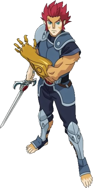 Lion-o As Seen In The 2011 Cartoon - Thundercats 2011 Lion O (405x626), Png Download