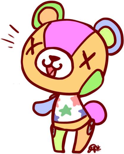 A Quick Doodle Of My Favorite Sentient Teddy Bear (500x573), Png Download