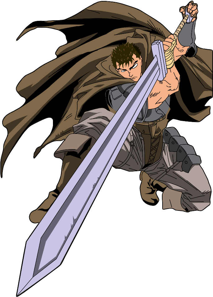 Resized To 97% - Berserk Vector (697x984), Png Download