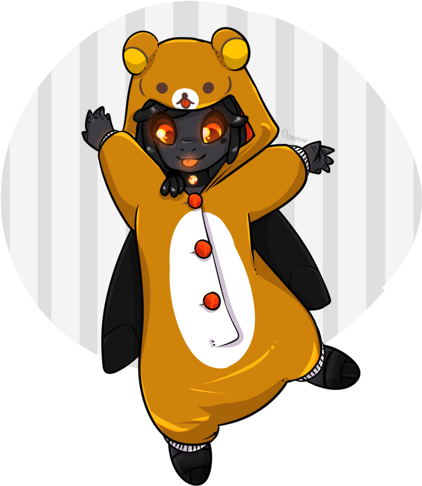 Riku - Rilakkuma Kigurumi - Teddy Bear (912x1016), Png Download