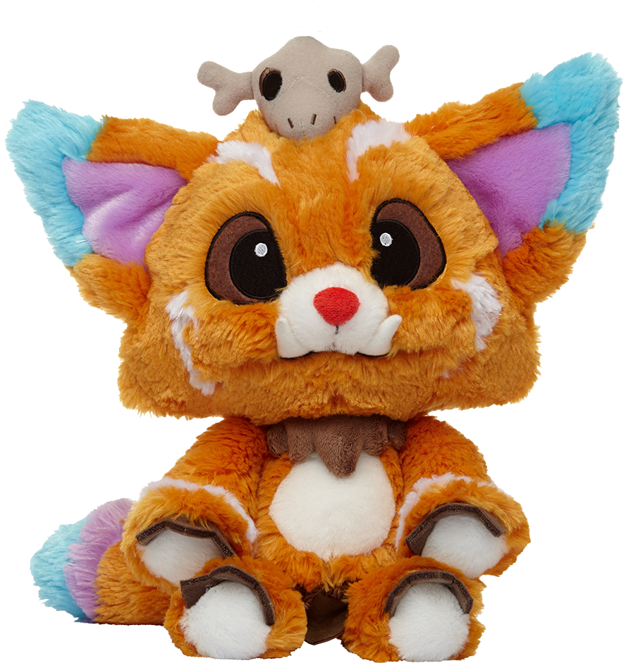 Plush Toy Transparent Png - League Of Legends Gnar Plush (1000x1000), Png Download
