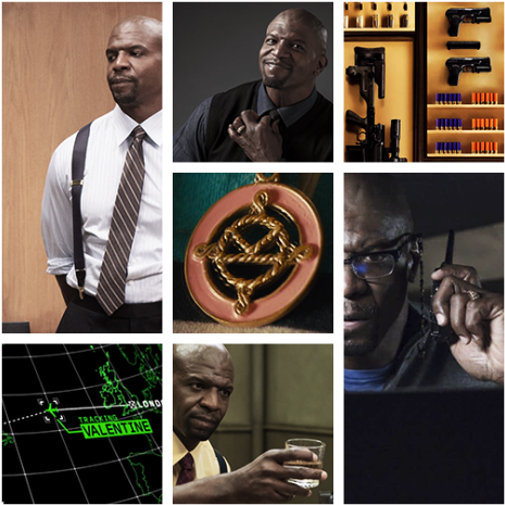 Terry Crews As Merlin - Collage (500x500), Png Download