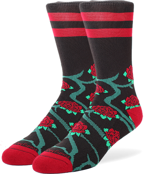 Young Hearted Casual Socks - Sock (600x600), Png Download