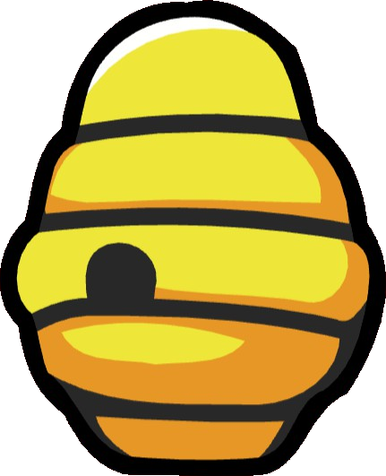 Beehive (431x531), Png Download