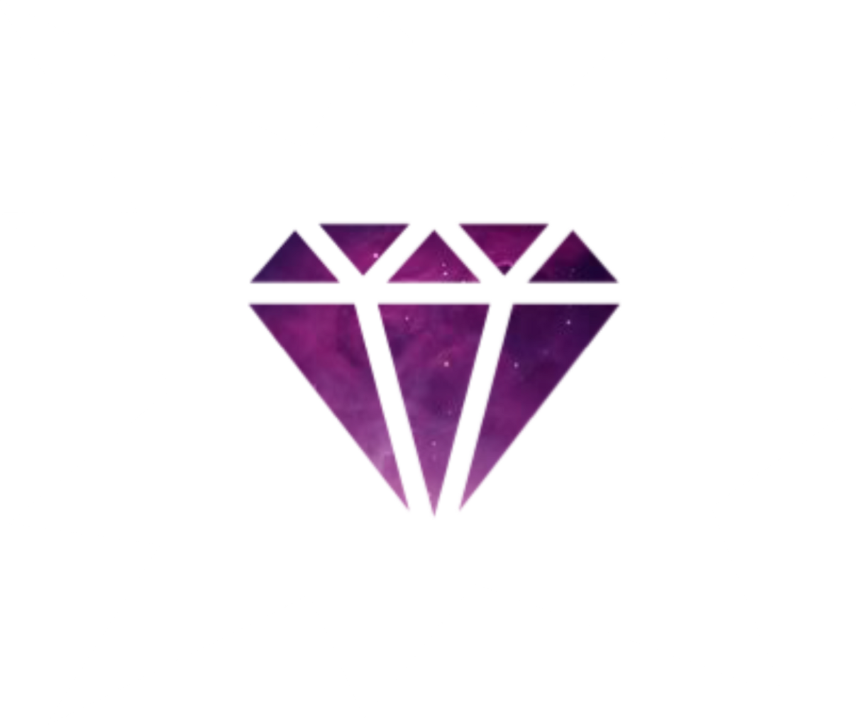 Scpurple Purple Diamond Galaxy Freetoedit - Zhun Mens Fifth Harmony Diamond Logo 3/4 Sleeve Short (1222x1024), Png Download