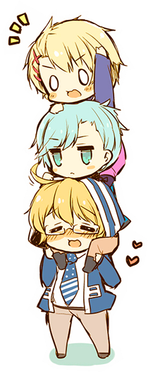 35 Images About Transparents - Uta No Prince Sama Natsuki And Syo (350x566), Png Download