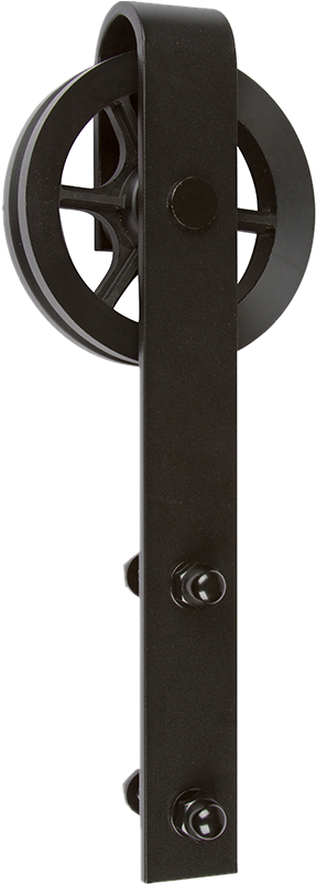 Krosswood 5000 Series Barn Door Hardware Set - Wagon Wheel Hardware (800x800), Png Download