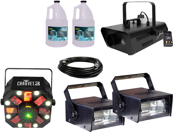 Chauvet Dj Hurricane 1302 Water Based Fog Machine With - Chauvet Dj Swarm 4 Fx 3-in-1 Led Light (600x600), Png Download