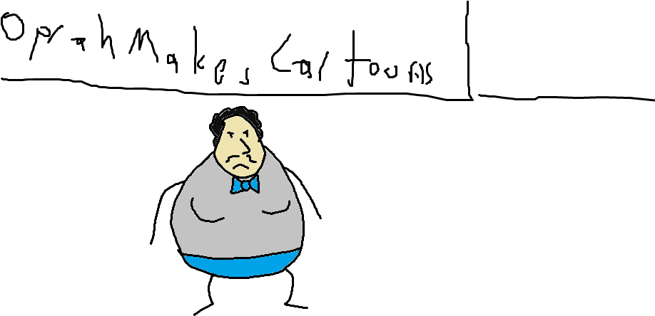 Hozier - Oprah Makes Cartoons (928x494), Png Download