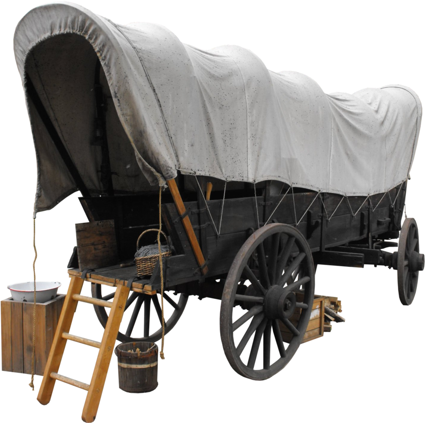 Covered Train Freeuse Huge Freebie Download - Covered Wagon (900x900), Png Download