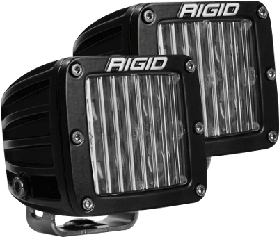 Rigid Industries Sae Compliant Fog Light Set Rig - Rigid Industries 503713 - D-series Hyperspot Light (400x400), Png Download