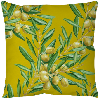 Background Olive Branch - Watercolor Painting (400x400), Png Download