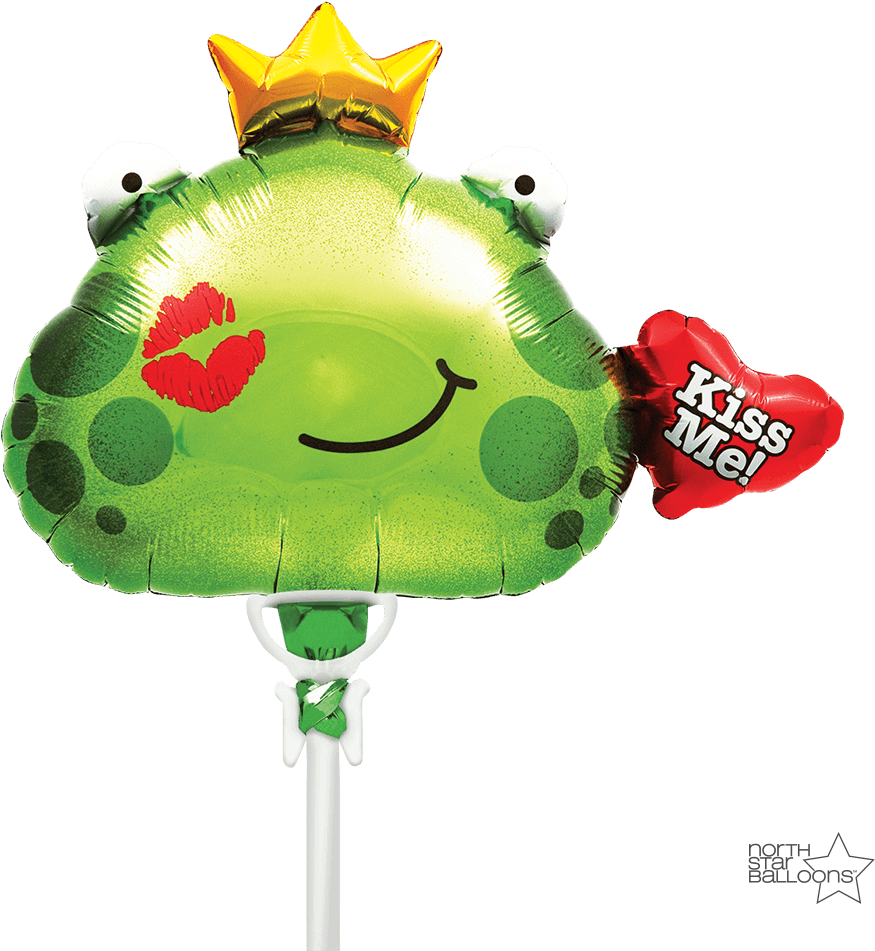 Kiss Me Frog Prince 14 In* (1000x1000), Png Download