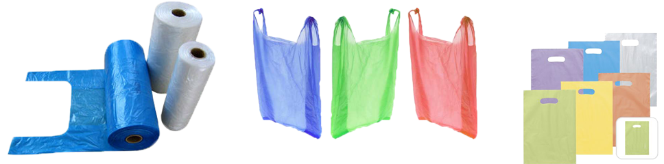 Manufacturer And Supplier Of Plastic Carry Bag In Mumbai - Roll Plastic Carry Bags (980x275), Png Download
