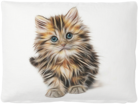 Cute Kitten Pet Bed - Daily Planner Journal: 365 + Days Bullet Journaling (480x480), Png Download