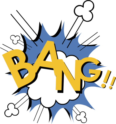 Bang Cliparts - Big Bang Clip Art (377x400), Png Download