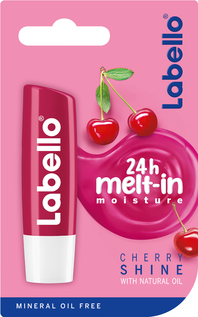Cherry Shine - Labello (930x1284), Png Download