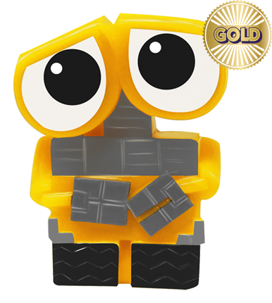 Disneywikkeez Wall E - Wall E Png (386x430), Png Download