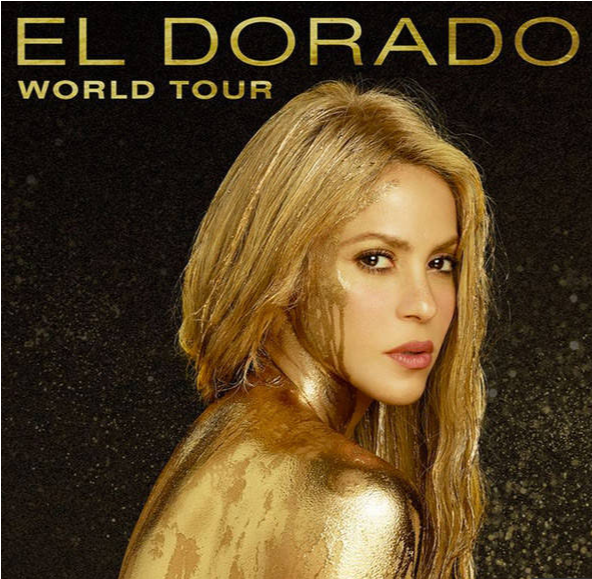 Les - Shakira El Dorado Tour Orlando (800x800), Png Download