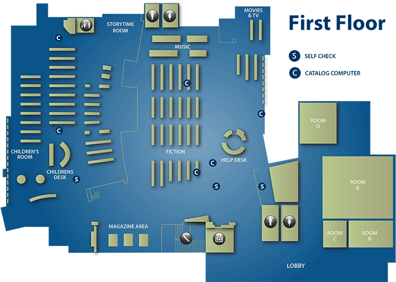 Iowa City Public Library Meeting Room (800x554), Png Download