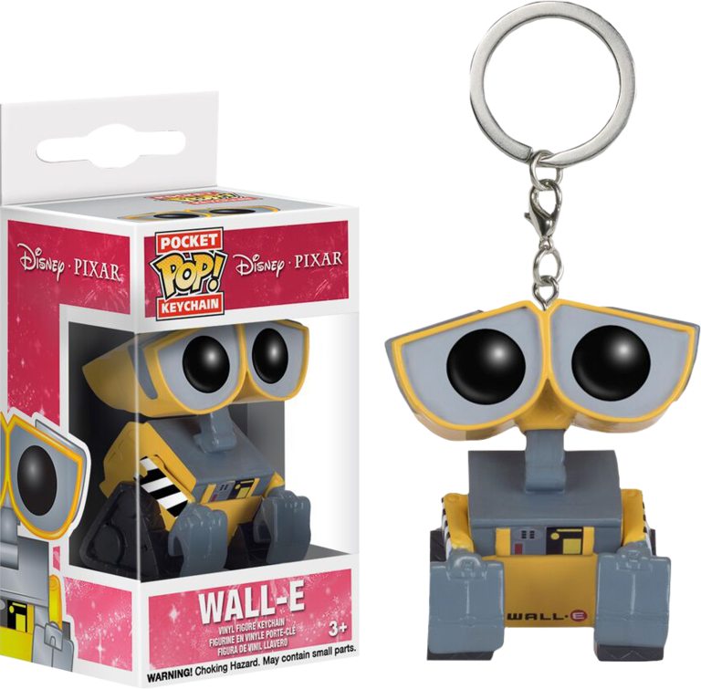 Wall E Pocket Pop Vinyl Keychain - Funko Pop Keychain (768x755), Png Download