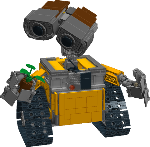 Wall-e - Klein - Wall E Ldd (480x471), Png Download