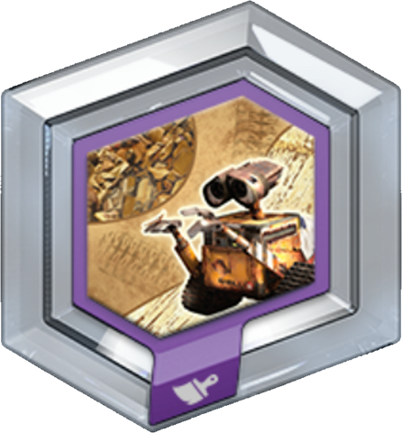 Disney Infinity Series 3 Power Disc Wall-e's Fire Extinguisher (446x480), Png Download