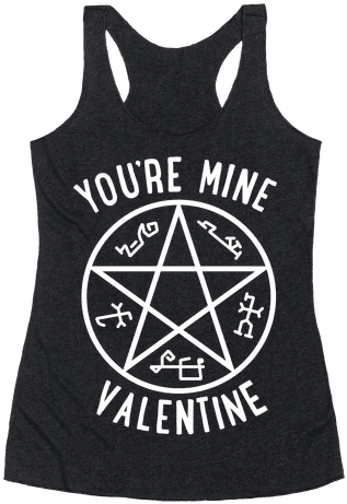 Devil's Trap Supernatural Valentine Racerback Tank - Supernatural Devil's Trap (484x484), Png Download
