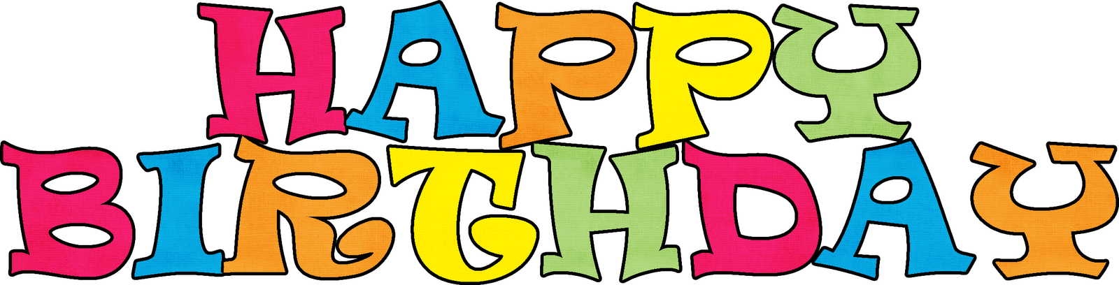 Birthday Png Hd Animated Transparent Birthday Hd Animated - Png Happy Birth Day Frame (1600x408), Png Download