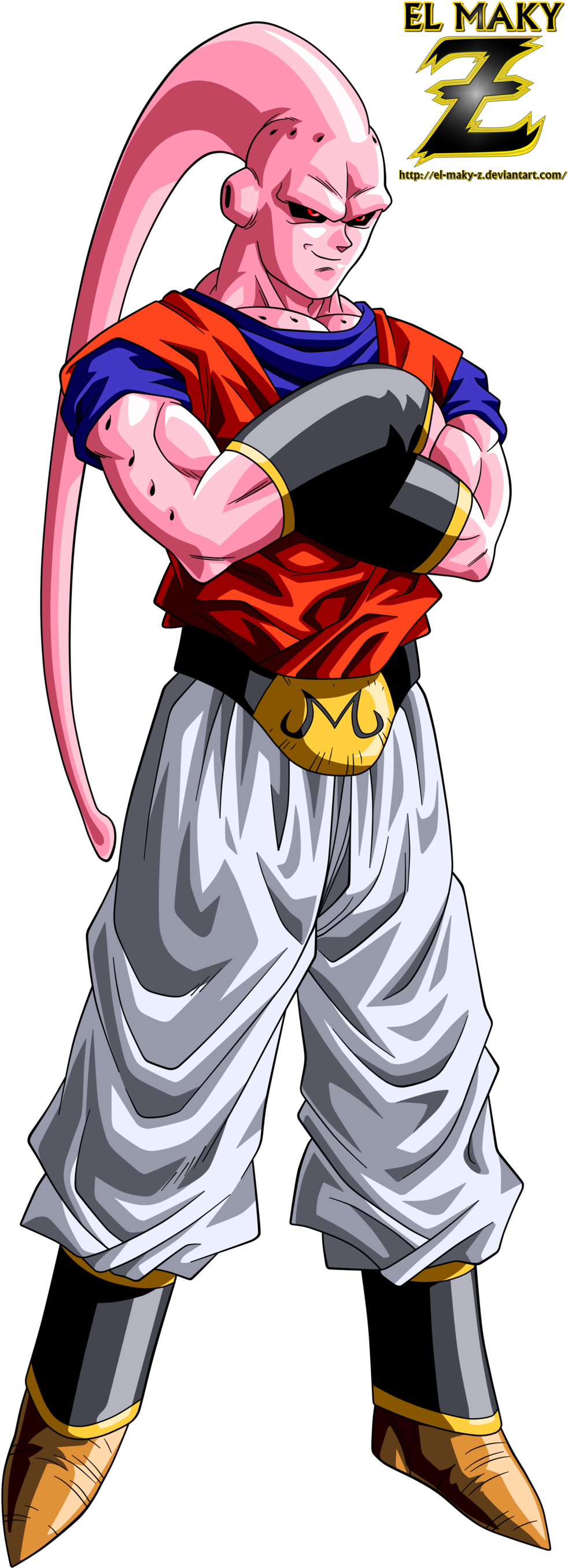 1020kib, 1024x2819, Super Buu Gohan Absorbed By El - Super Buu Gohan Absorbed (1024x2819), Png Download