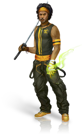 Dragon Martial Artist Male - Secret World Martial Artist (300x436), Png Download