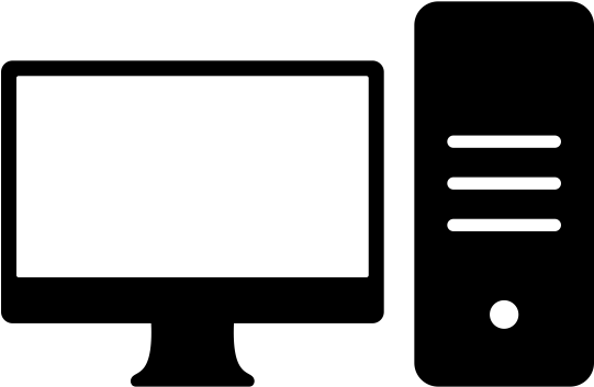 Computer - Desktop Computer (700x700), Png Download