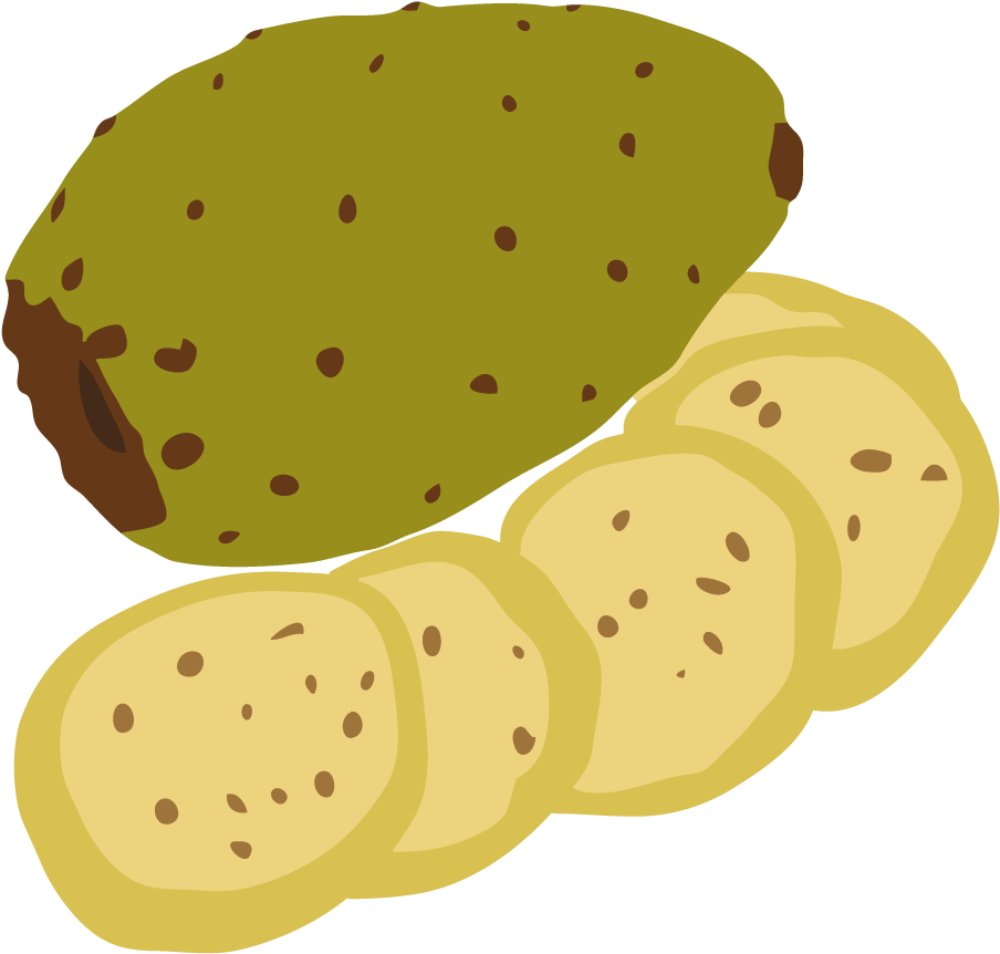 8 Green Tunas 2 Limes ¾ Cup Of Sugar ½ Oz Mescal Espadín - Tunas En Png (1000x1000), Png Download