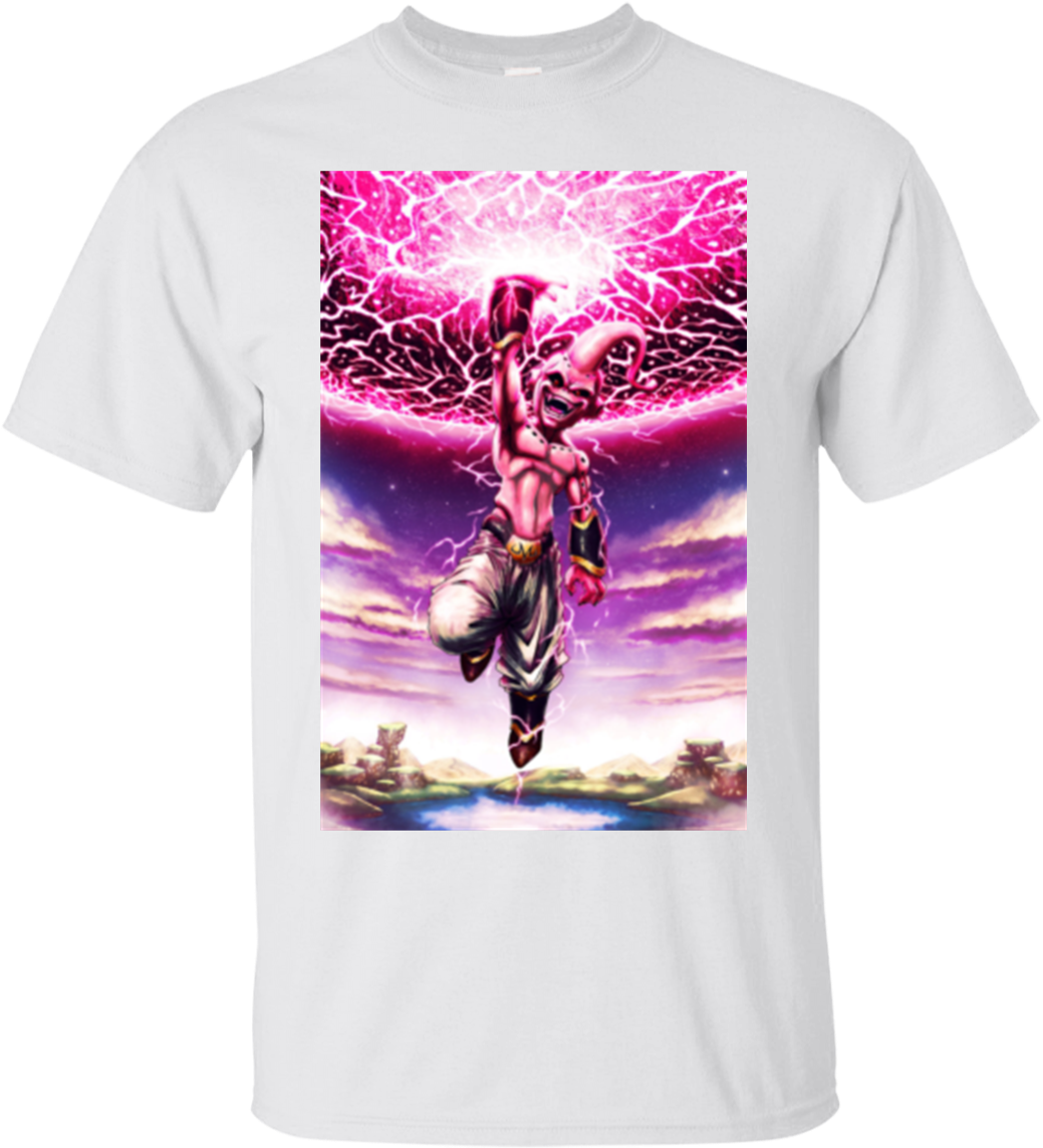 Dragonball Majin Buu Hoodies Sweatshirts (1155x1155), Png Download