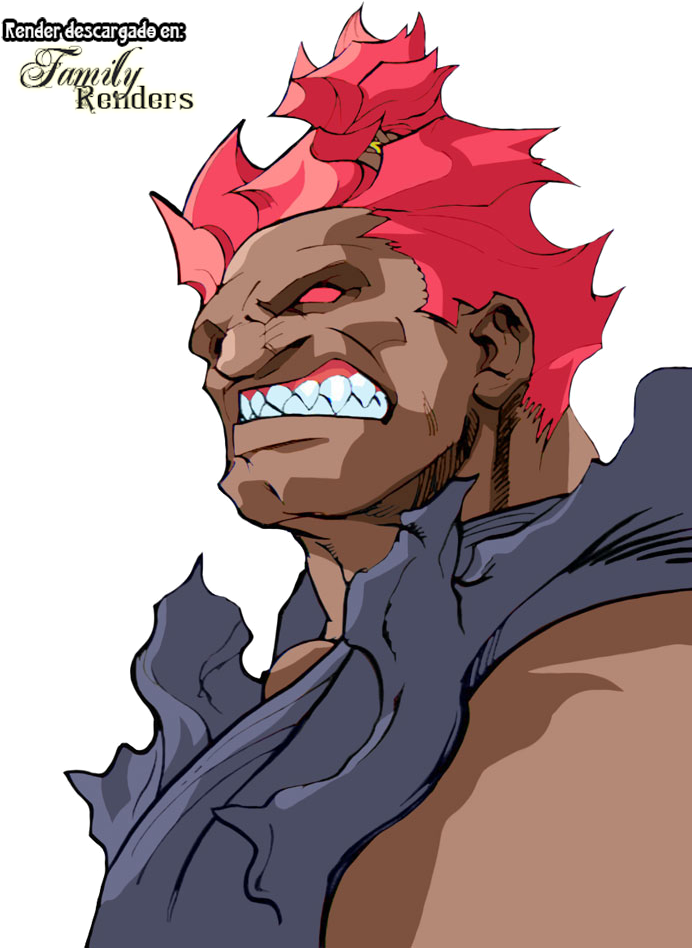 Akuma Street Fighter (700x950), Png Download
