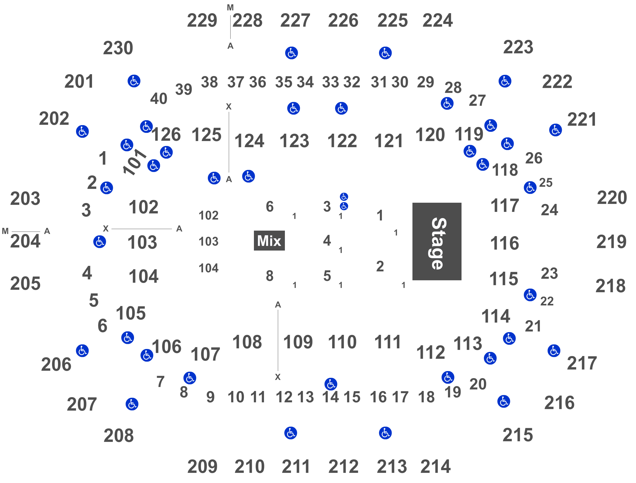 Legend - Save Mart Center Seating Row K (2100x1620), Png Download