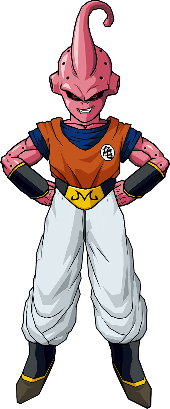 Image Super Abs V By Db Own - Majin Buu Krillin Absorbed (569x1370), Png Download