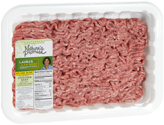 Nature's Promise Ground Beef Nutrition (600x600), Png Download
