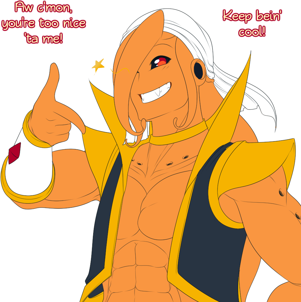 Sugar Demon Kuroshi On Twitter - Cartoon (1000x1000), Png Download