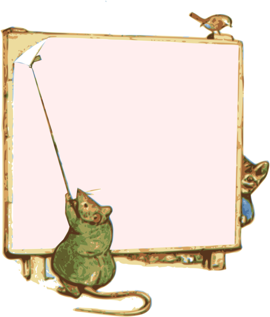 Computer Icons Peter Rabbit Print Signage Vintage Christmas - Signboard Clipart (750x750), Png Download