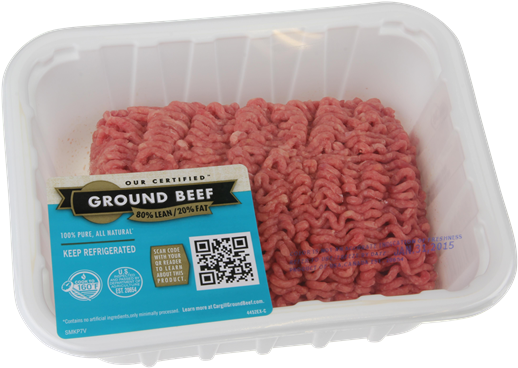 Fresh Ground Beef 80% Lean 20% Fat - Fresh Meat Fresh Ground Beef 85%, 1.3 Lb (600x426), Png Download