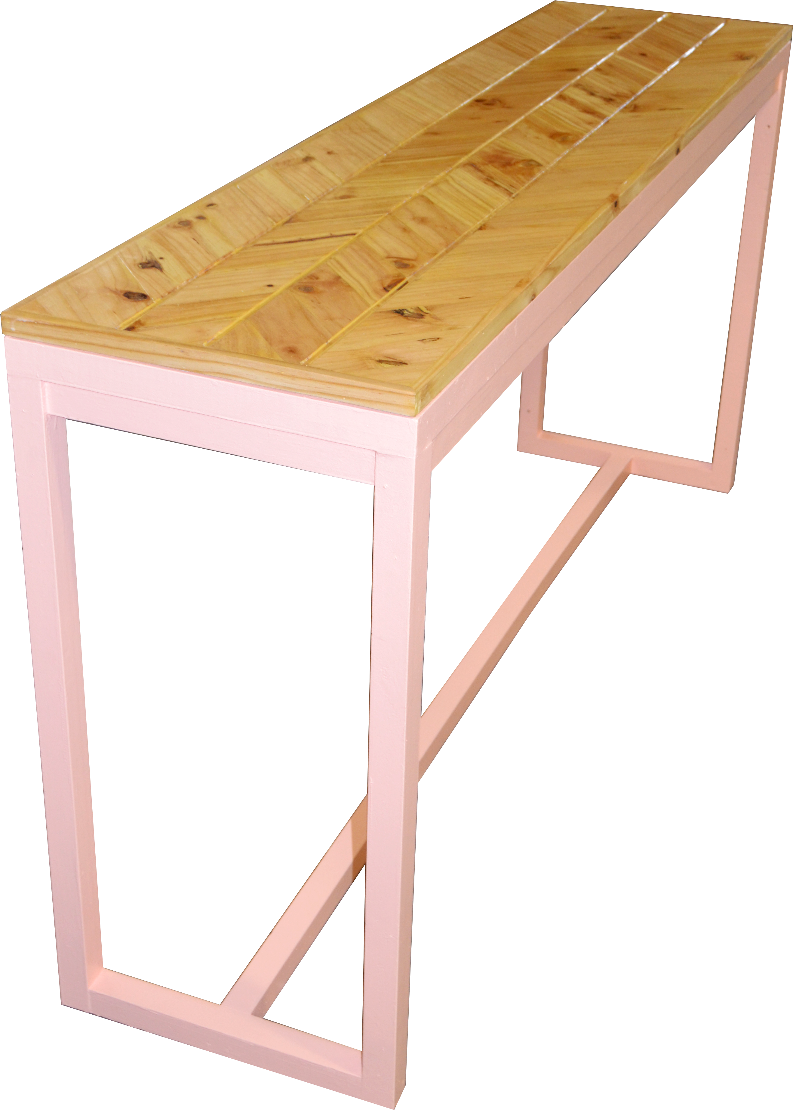 Herringbone Cocktail Table - Coffee Table (2819x3881), Png Download