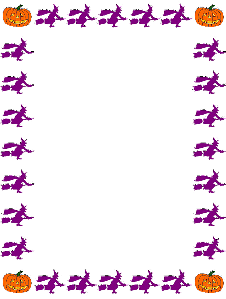 Halloween Border For Easy Poster Design - Cestistica Benevento (455x600), Png Download